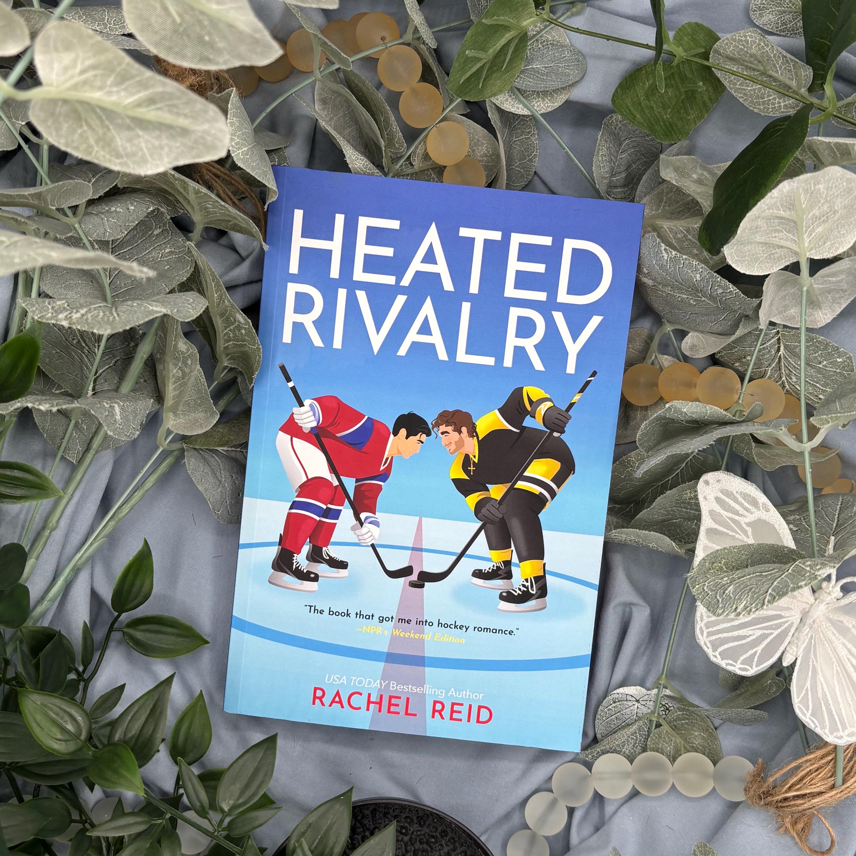 Heated Rivalry Sprayed Edges Heated Rivalry by Rachel Reid – Special Edition Paperback With Custom ...