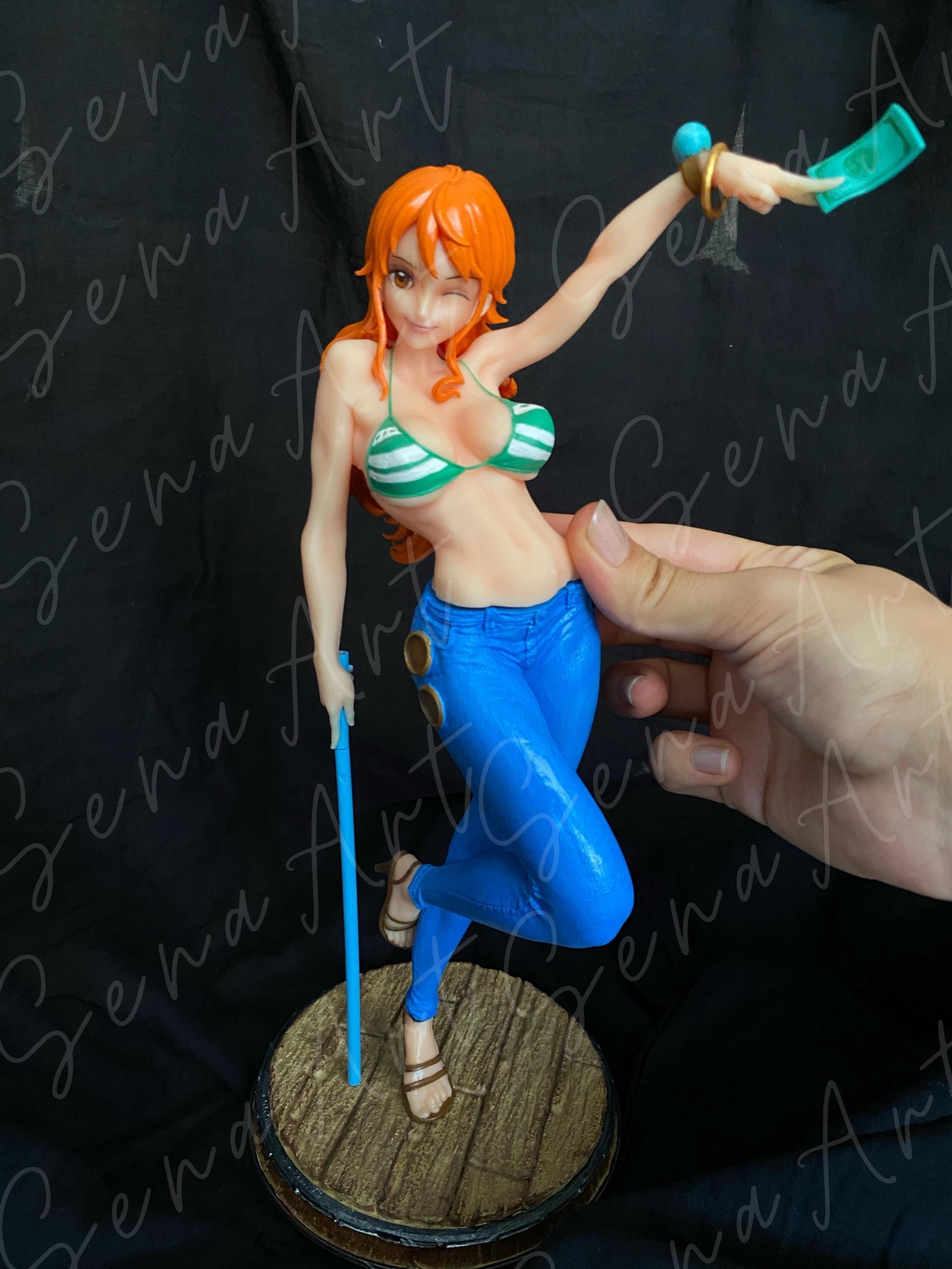 Statue Figurine One Piece Nami 29cm - PVC Anime Manga - Neuf - Cadeau Collection