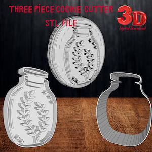 Versatile STL File for Cookie, Candle, and Soap Molds