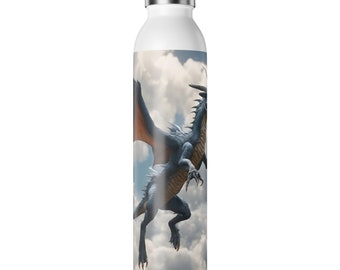 Gourde fine isotherme Flying Dragon, 20 oz, lavage à la main uniquement