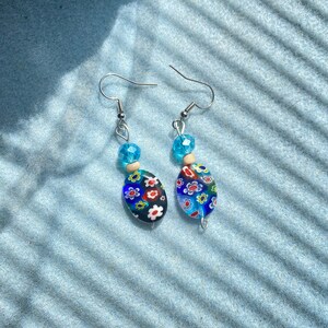 Floral earrings