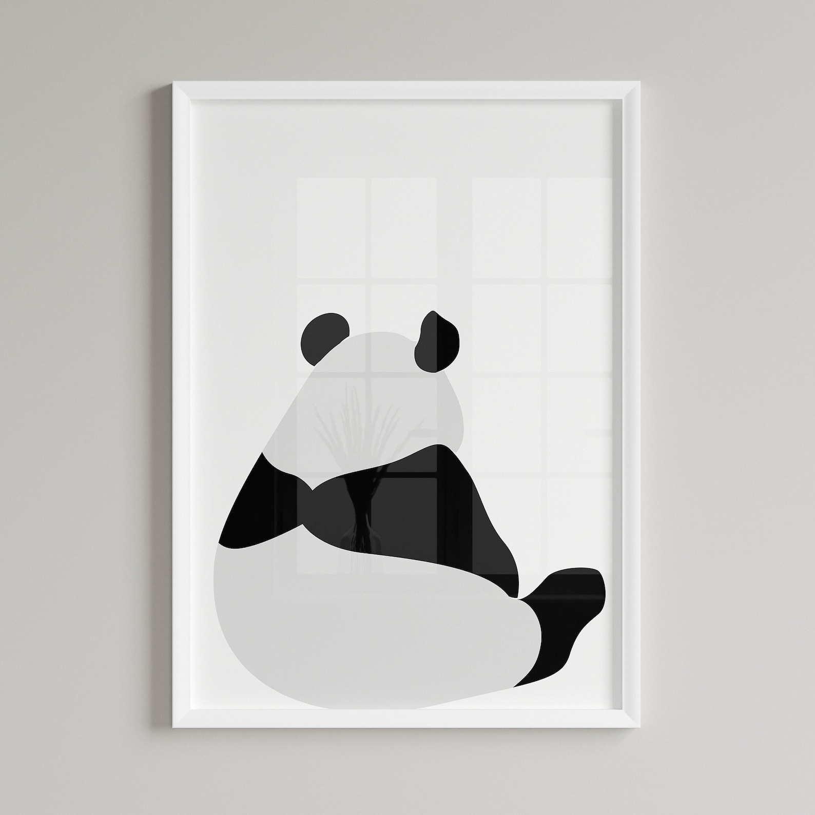 Panda Nursery Prints, Funny Animal Wall Art (digital Download) - Etsy