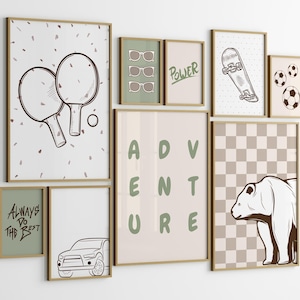 Jungen Trendy Digitaldrucke Set von 30 Mega Bundle Wandkunst, Jungenzimmer Wandkunst, Kinderzimmer Kunstdrucke, Kinderzimmer Wandkunst, Kleinkind Zimmer Dekor