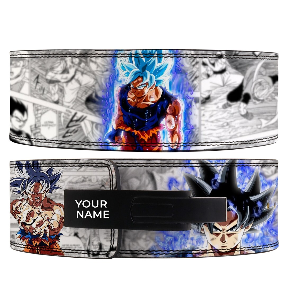 Goku Anime Lever Lifting Belt Anime Gym Belt Goku Gym Belt Etsy
