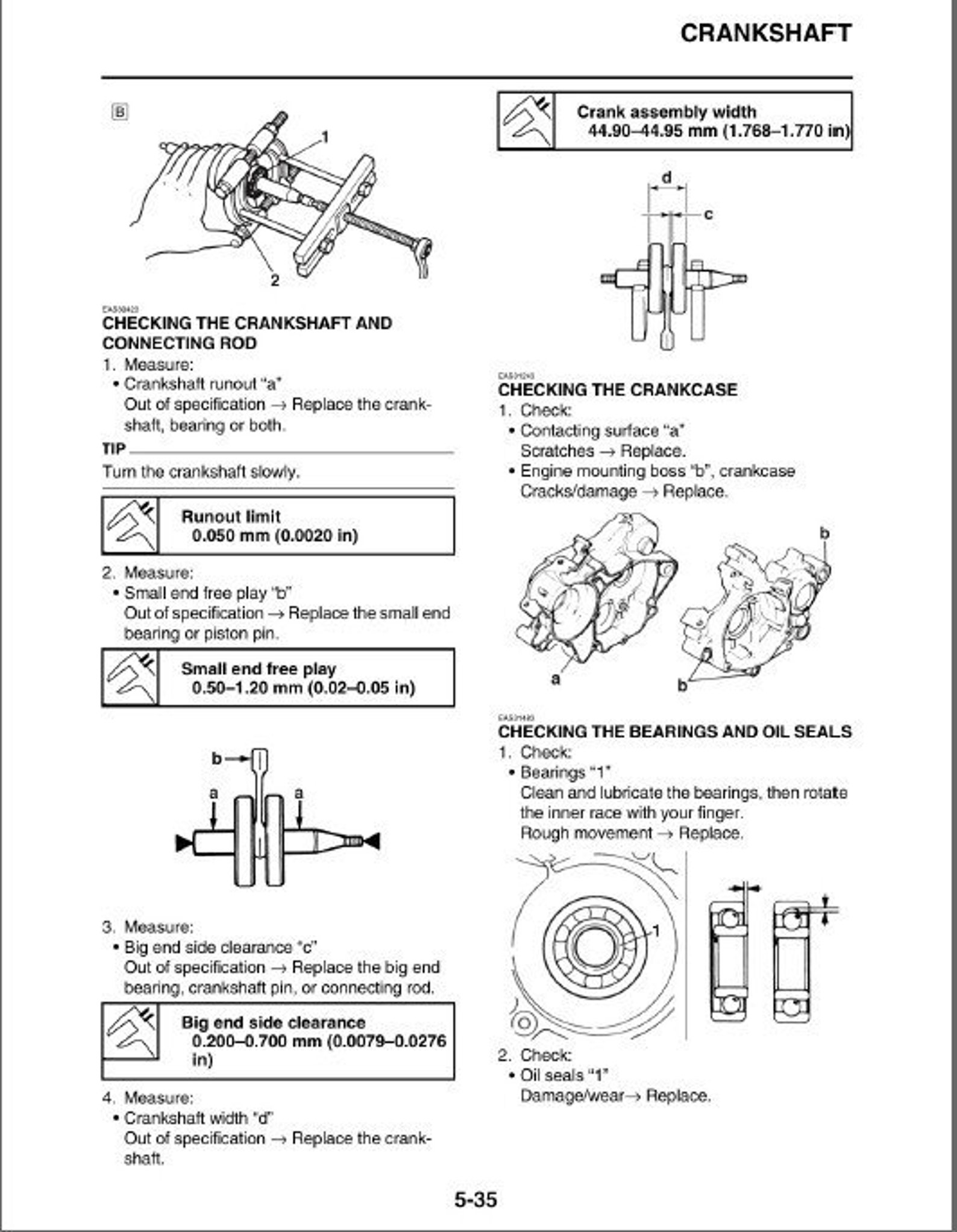 Yamaha YZ85 Service Manual – 2002-2018 Models – Cyclepedia Press