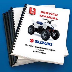 Suzuki Quadsport Z90 Ltz90 2007 2008 2009 2010 2011 Service Repair Shop Manual