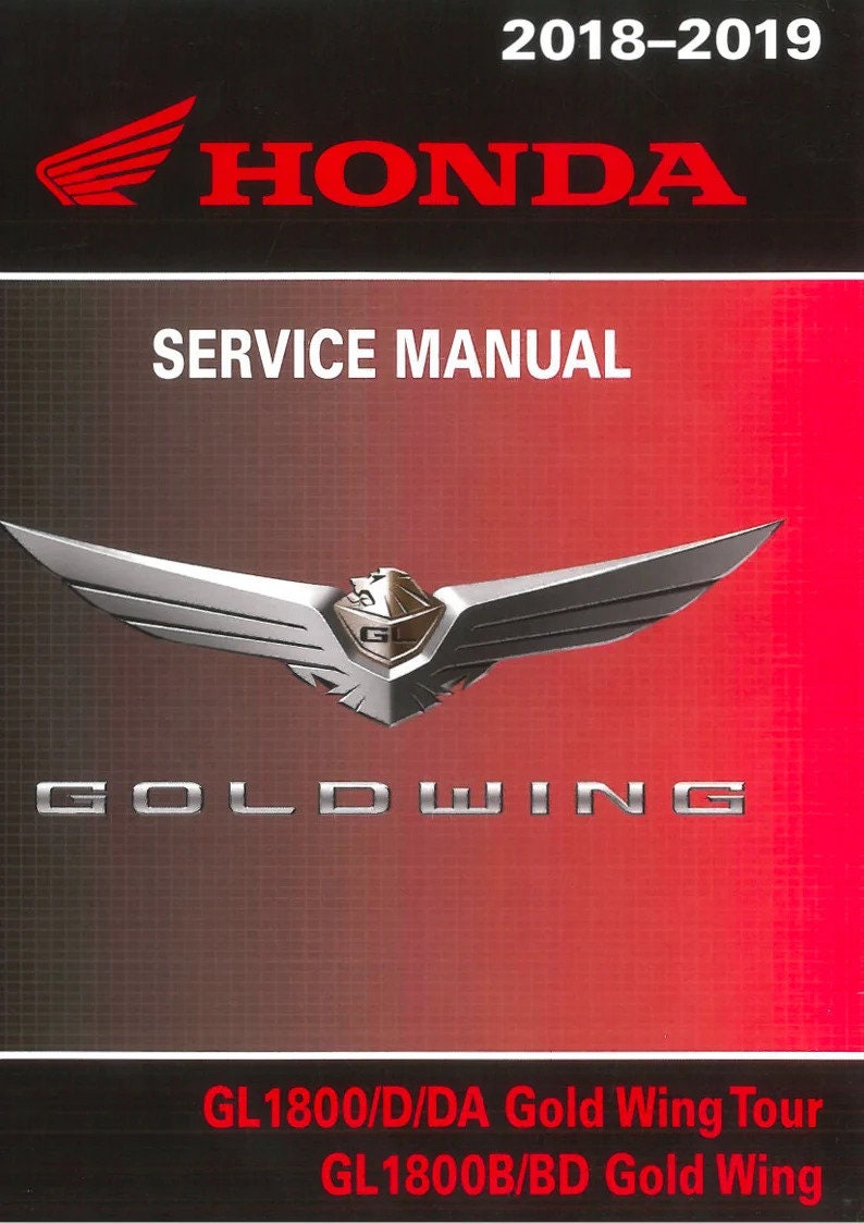 2021–2024 Honda Goldwing GL1800B/BD/D/DA Service Manual – Remanufactured, Comb Bound - View #2