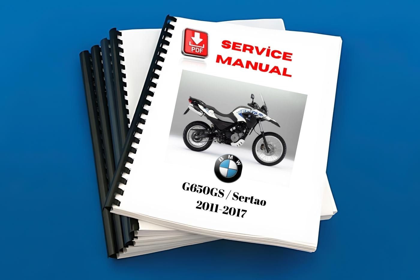 BMW G650GS / Sertao Workshop Service Repair Manual 2011 2012 2013 2014 ...
