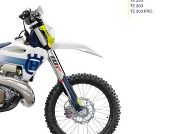 Manual de reparación de la Husqvarna TE250-300 TBI 2024