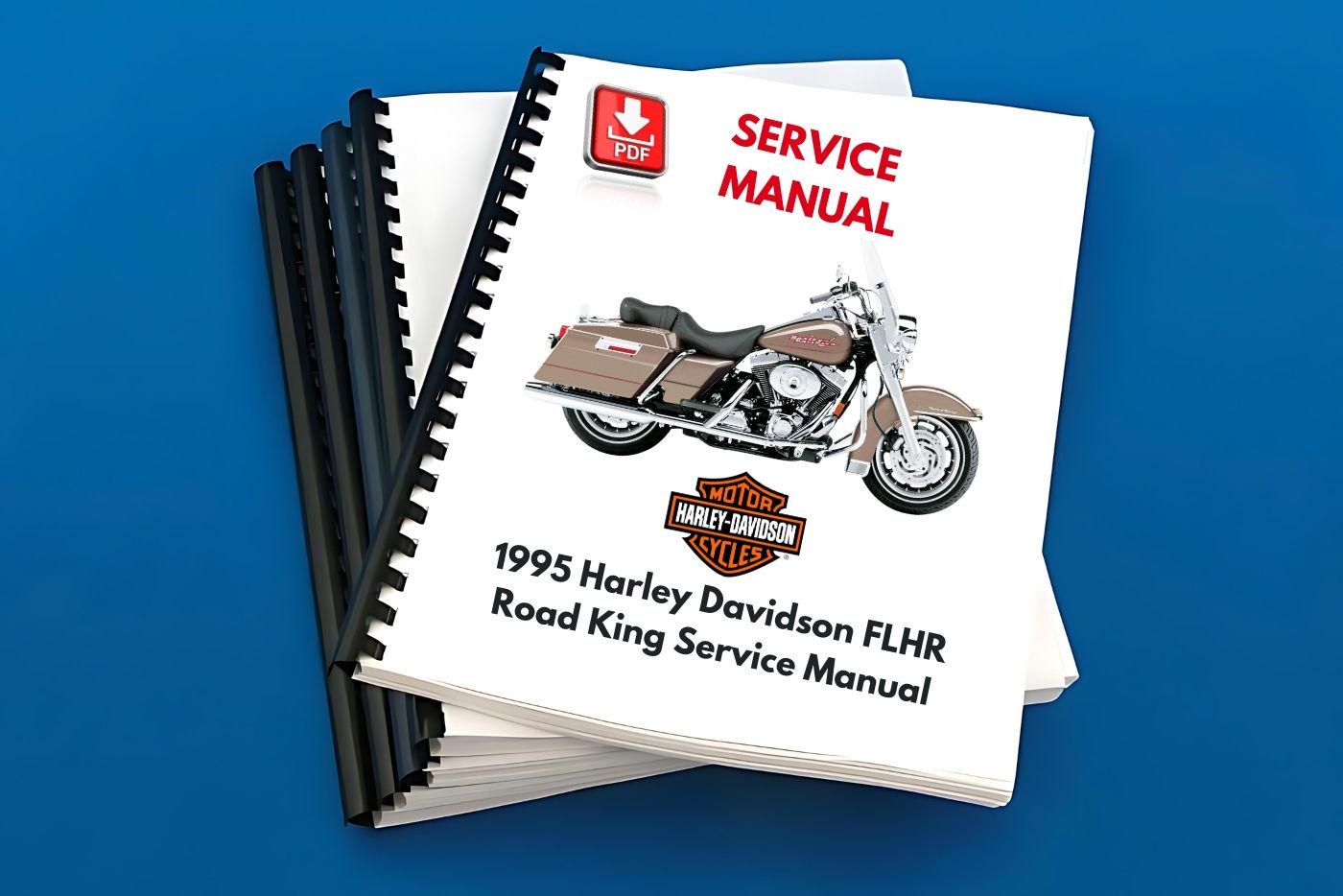 1995 Harley Davidson FLHR Road King Service Manual - Etsy