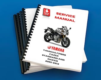 Yamaha Fz1 Fz1000 Fazer 1000 2005 2006 2007 2008 2009 2010 2011 2012 2013 Manual De Servicio