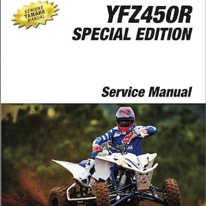 Yamaha Yfz450 Manual - Etsy