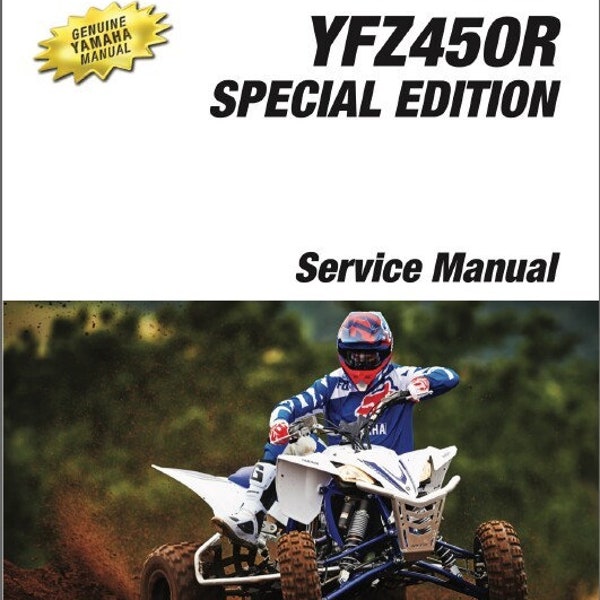2014-2021 Yamaha YFZ450R Special Edition Quad ATV Service Repair Manual
