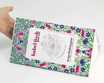 Babel Fissh, Design Thinking Game, Board Game, French version, Hancrafted in India