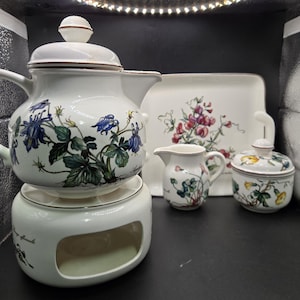 Villeroy & Boch Botanica Tea Set: Vintage Vitro-Porcelaine Luxembourg