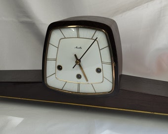 Horloge de Table de Cheminée Westminster Chime par Mauthe, 1966