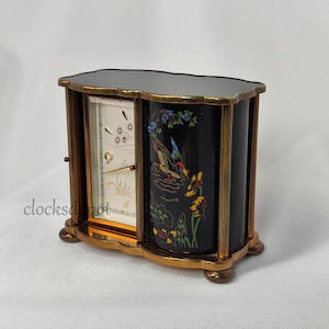1957 A small French alarm clock, Jaz de Luxe series, mechanical movement