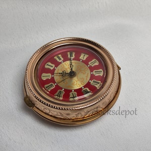 1970’s French folding travel alarm clock Solo
