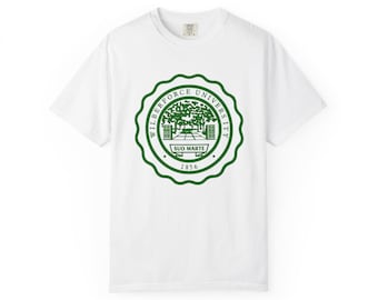 Wilberforce University Seal Tee Shirt  Classic Collegiate Crest Tee