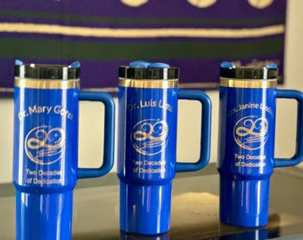 Custom Engraved Stainless Steel Tumbler: Coppin State University HBCU