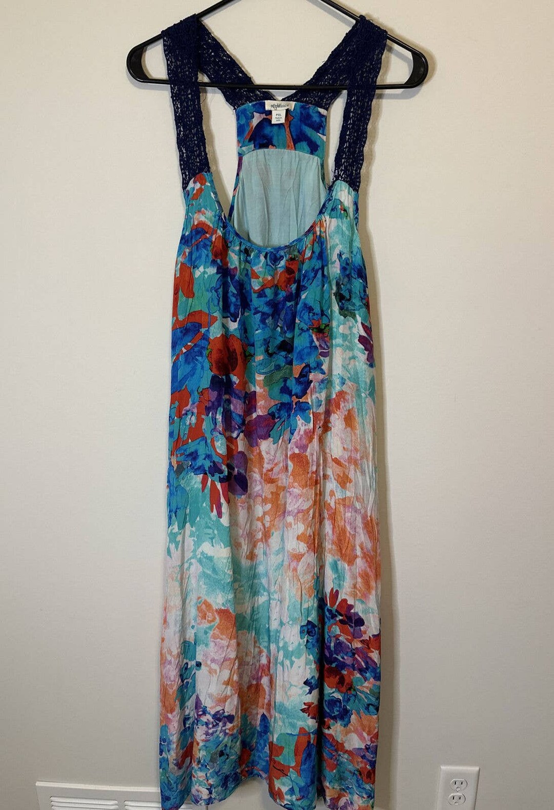 Sundance Catalog Women's Petite XL Sleeveless Floral Watercolor Amiria