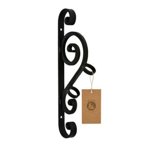 Flag holder wall | flag pole for house wall | forged holder | stable flag pole with holder | accessories for house, garden, balcony & garage