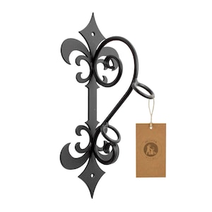 Flagpole Wall | flag pole for house wall | forged holder | stable flagpole with holder | accessories for house, garden, balcony & garage