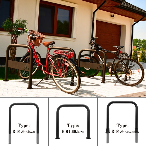 Fahrradstnder 80 x 80 cm Bodenabstellplatz fr 2 Fahrrder | stabiler  Fahrradhalter Boden fr Fahrrad, E-Bike | Retrodesign | verzinkt,  pulverbeschichtet - Etsy.de