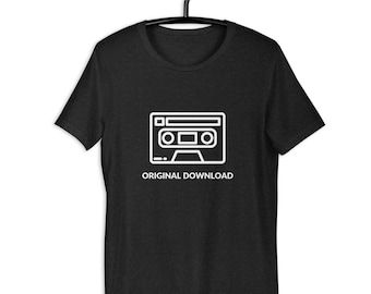 Cassette Tape Graphic Tee - Retro Music Lover Shirt