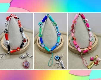 Completely Customized Cell Phone Lanyard & Charm Dangle