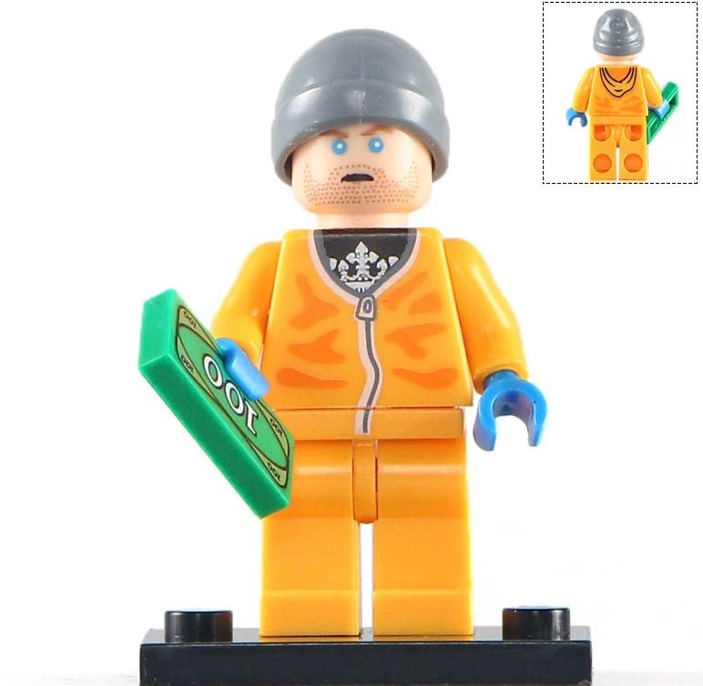 LEGO Nuevo Oscuro Rosa Minifigura Utensilio Estatuilla Trofeo