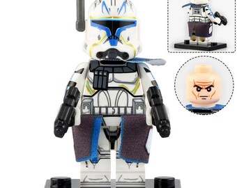 Captain Rex Star Wars Custom Built Minifigure