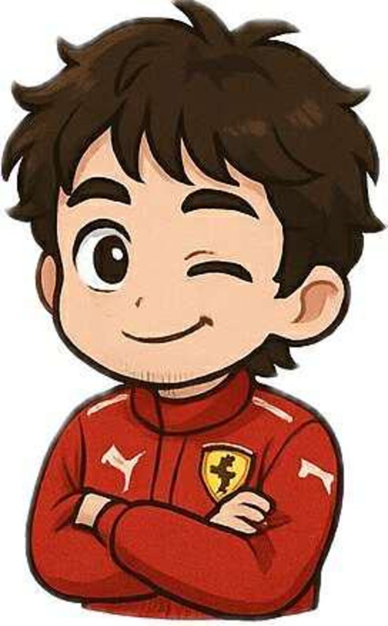 Chibi Racing Driver Chibi Formula 1 Sticker Collection: F1 Racing Teams Mclaren, Mercedes ...