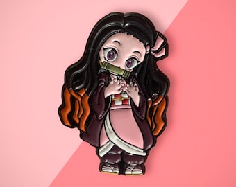 Anime Pin Enamel Pin Characters Nezuko inspired!