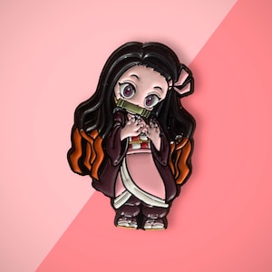 Anime Pin Enamel Pin Characters Nezuko inspired!
