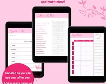 PCOS Digital Journal - Manage your symptoms and lifestyle