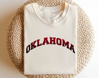 Oklahoma Sooners Gradient Design: SVG, PNG, EPS (Digital Download)