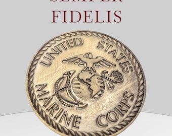 USMC Marine challenge coin