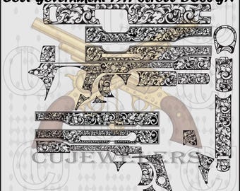 Colt Government 1911 Scroll Design