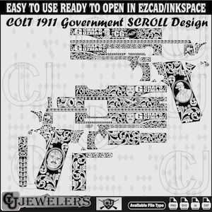 Colt 1911 regeringsrulledesign