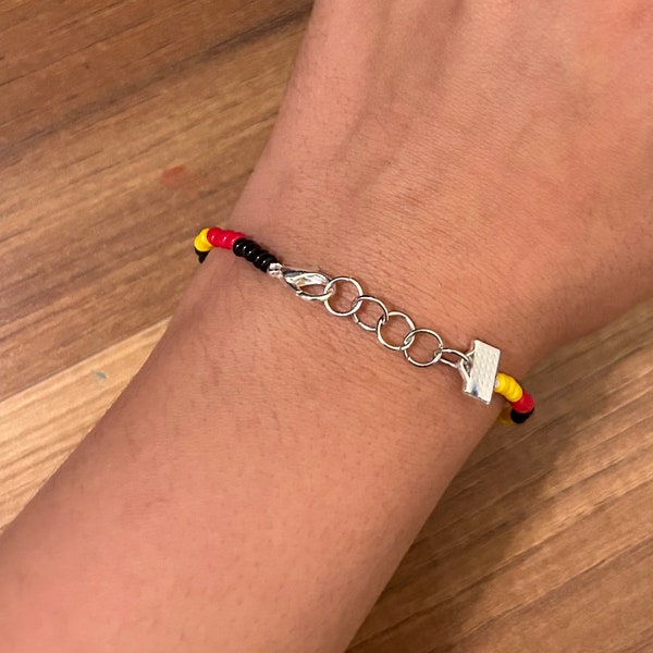 Oktoberfest Bracelet/German flag bracelet Deutschland Flagge Armband/womens bracelet/Damen bracelet
