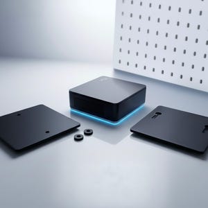 Soporte IKEA SKADIS para ordenadores Intel NUC | Accesorios para el tablero perforado Ikea Skadis