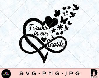 per sempre nei nostri cuori/svg
