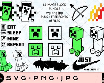 Creeper Minecraft PNG Images, Creeper Minecraft Clipart Free Download