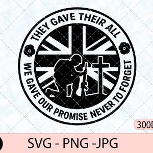 Remembrance Day Soldier Graphic: Lest We Forget (Digital Download)