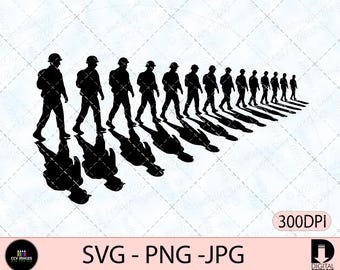 Gráfico del soldado del Día del Recuerdo (Descarga digital)