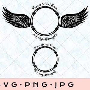 In Loving Memory SVG: Lantern Design (Digital Download)