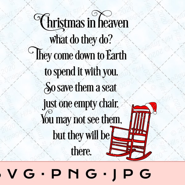 Christmas in Heaven SVG - Christmas SVG - A little bit of heaven in our home, lantern svg