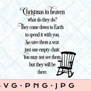 Christmas in Heaven SVG - Christmas SVG - A little bit of heaven in our home, lantern svg