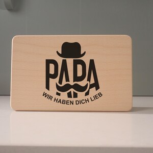 Father&#39;s Day Gift, Father&#39;s Day, Best Dad, Wooden Board Dad, Breakfast Board Dad, Gift, Father&#39;s Day, Dad Gift, First Father&#39;s Day